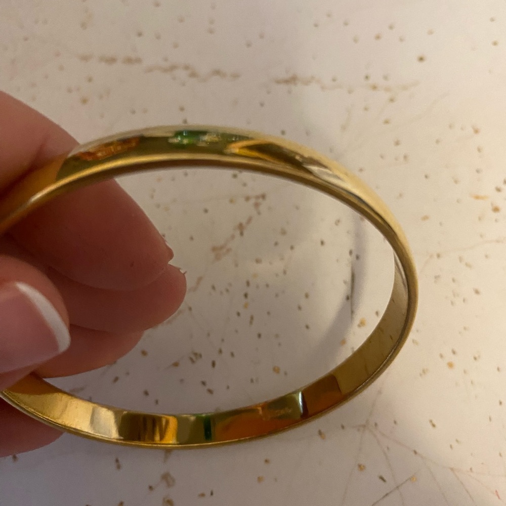 Vintage Monet Gold Tone Bangle